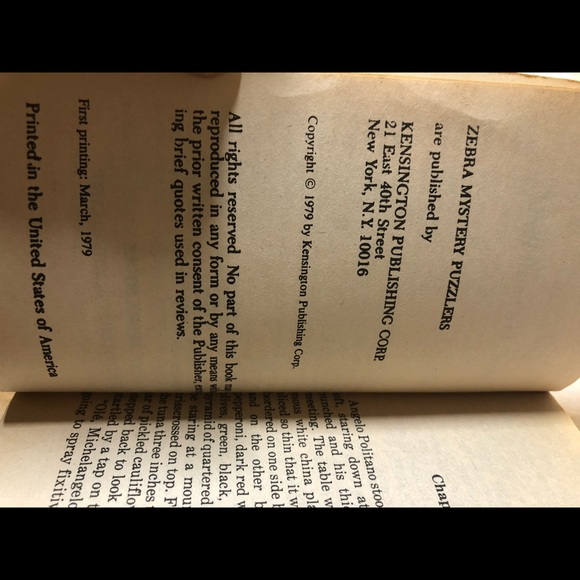 Vintage 1978 1979 A Zebra Mystery Puzzler Books Solve The Crime # 2, 23, 26 - Picture 5 of 10